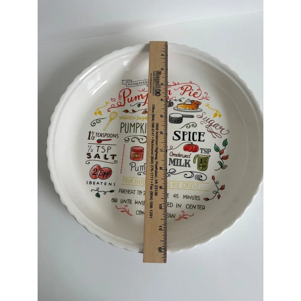 Unbranded ceramic pie